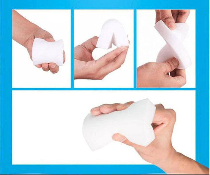 100 Pcs/lot Melamine Sponge Magic Sponge Eraser For Kitchen Office Bathroom Melamine Cleaner Cleaning Sponge 100X60X15MM