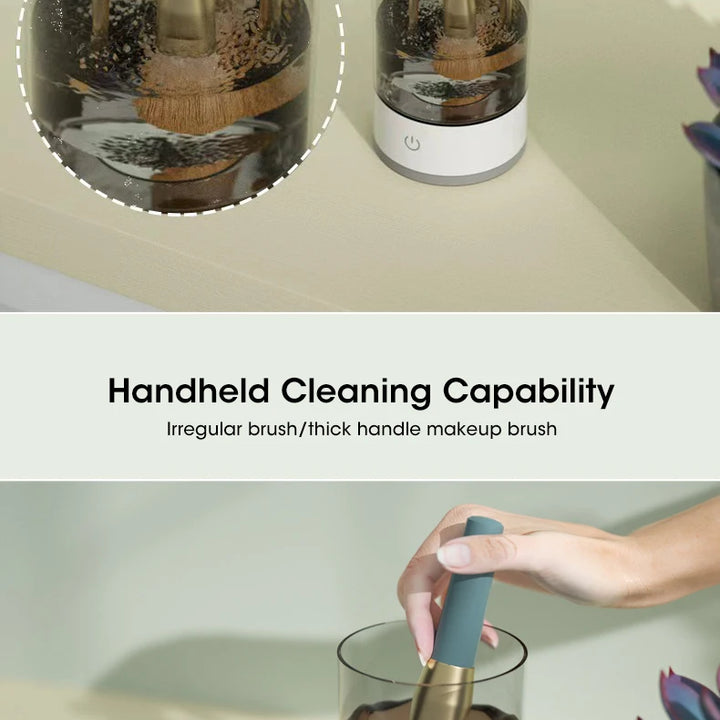 USB Electric Makeup Brush Cleaner Portable 3 In 1 Makeup Brushes Drying Rack Lazy Cleaning Brush Washer Quick Dry Tool New