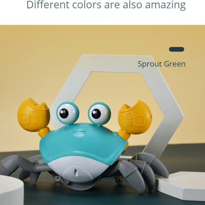 Dancing Crab Children's Early Education Music Toys Baby Crawling Interactive Escape Crab Birthday Christmas Gift Charger Edition
