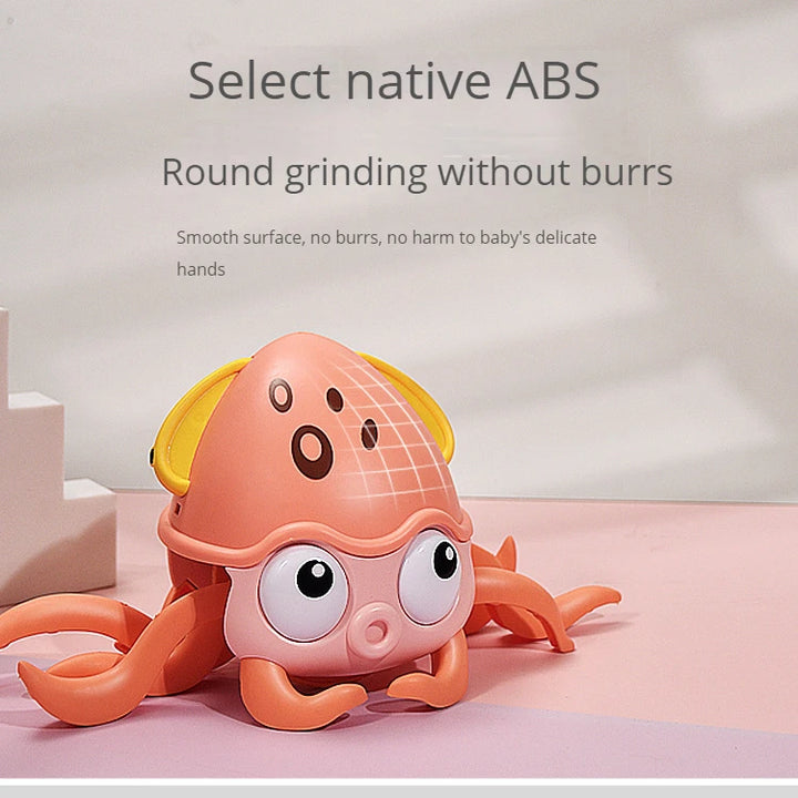 Dancing Crab Children's Early Education Music Toys Baby Crawling Interactive Escape Crab Birthday Christmas Gift Charger Edition