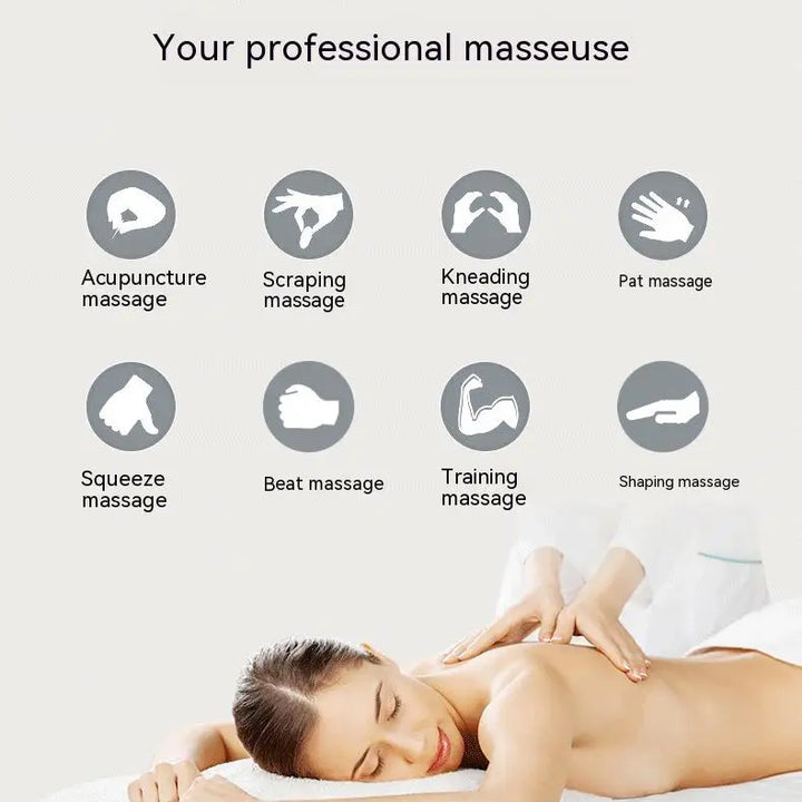 Multifunctional Pulse Massage Sticker EMS Smart Electrotherapy Mini Portable Massager Shoulder Neck and Cervical Massage Sticker