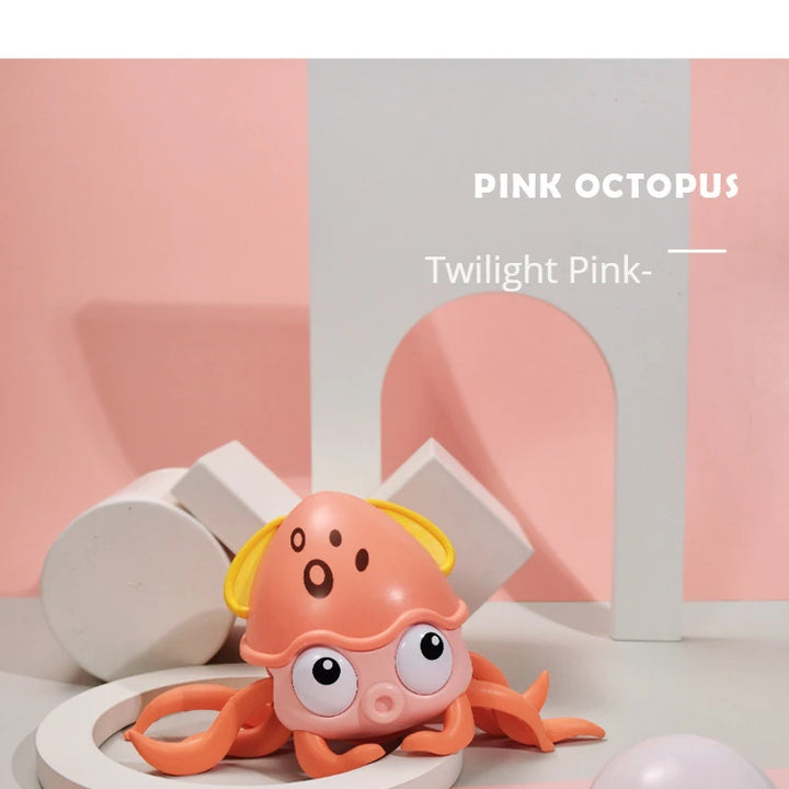 Dancing Crab Children's Early Education Music Toys Baby Crawling Interactive Escape Crab Birthday Christmas Gift Charger Edition