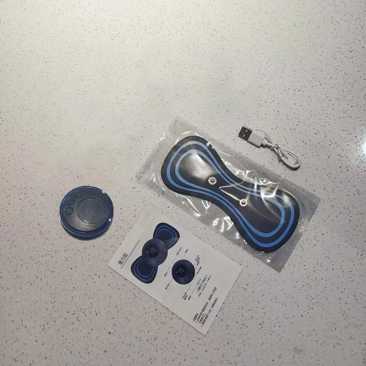 Multifunctional Pulse Massage Sticker EMS Smart Electrotherapy Mini Portable Massager Shoulder Neck and Cervical Massage Sticker