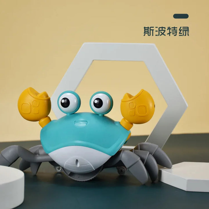 Dancing Crab Children's Early Education Music Toys Baby Crawling Interactive Escape Crab Birthday Christmas Gift Charger Edition