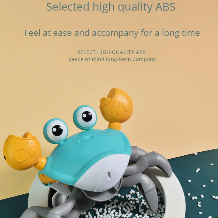 Dancing Crab Children's Early Education Music Toys Baby Crawling Interactive Escape Crab Birthday Christmas Gift Charger Edition