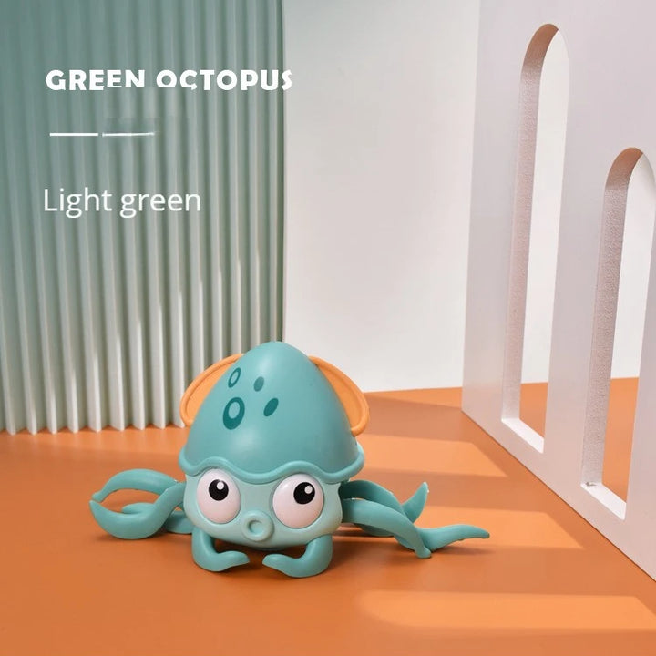 Dancing Crab Children's Early Education Music Toys Baby Crawling Interactive Escape Crab Birthday Christmas Gift Charger Edition