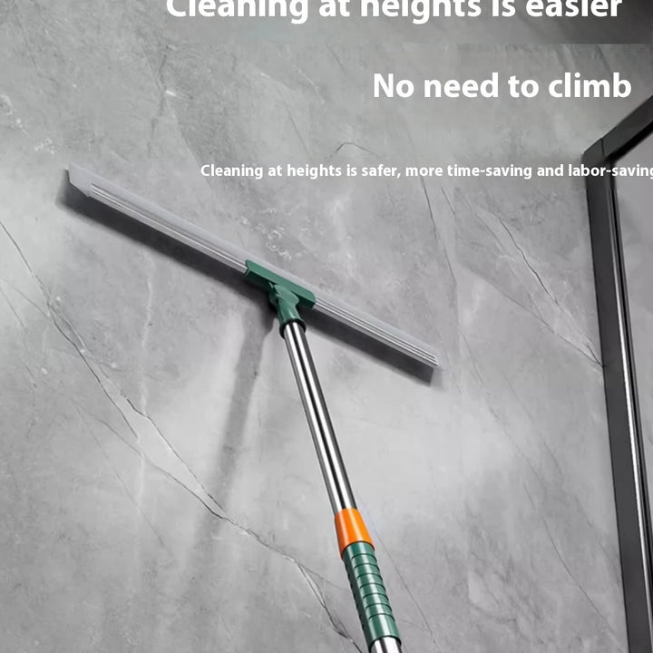 Silicone Scraper Broom Magic Wiper Floor Toilet Bathroom Squeegee Scrubber High Place Glass Wiper Household Cleaning Tools