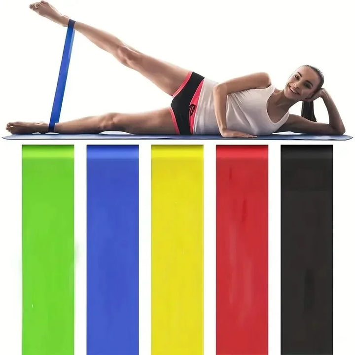 TPE Latex Ring Tension Ring Unisex Squat Hip Abuse Ring Fitness Resistance Belt Yoga Elastic Belt Exercise  Bands